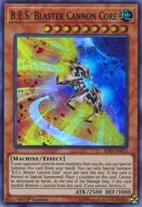 B.E.S. Blaster Cannon Core [RIRA-EN023] Super Rare | Good Games Morley