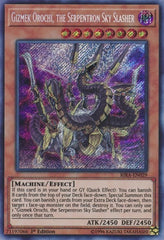 Gizmek Orochi, the Serpentron Sky Slasher [RIRA-EN029] Secret Rare | Good Games Morley