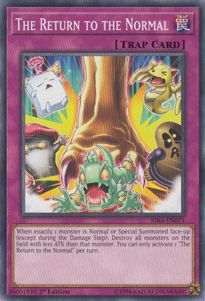 The Return to the Normal [RIRA-EN075] Common | Good Games Morley