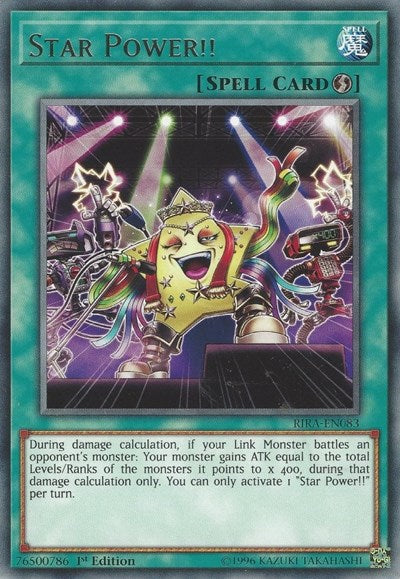 Star Power!! [RIRA-EN083] Rare | Good Games Morley