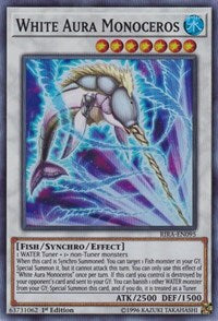 White Aura Monoceros [RIRA-EN095] Super Rare | Good Games Morley