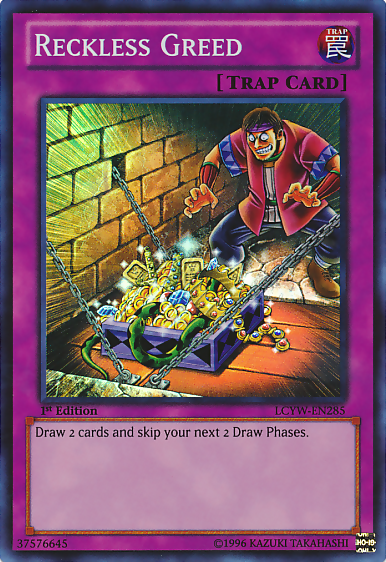 Reckless Greed [LCYW-EN285] Super Rare | Good Games Morley