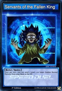 Servants of the Fallen King [SBSC-ENS04] Super Rare | Good Games Morley