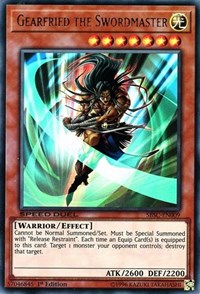 Gearfried the Swordmaster [SBSC-EN009] Ultra Rare | Good Games Morley