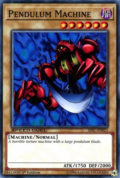 Pendulum Machine [SBSC-EN023] Common | Good Games Morley