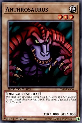 Anthrosaurus [SS03-ENA06] Common | Good Games Morley