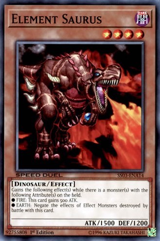 Element Saurus [SS03-ENA14] Common | Good Games Morley