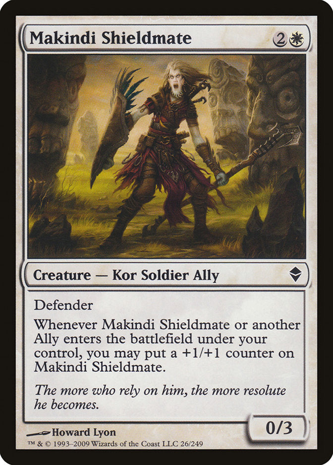 Makindi Shieldmate [Zendikar] | Good Games Morley