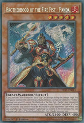 Brotherhood of the Fire Fist - Panda [FIGA-EN013] Secret Rare | Good Games Morley
