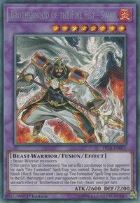 Brotherhood of the Fire Fist - Swan [FIGA-EN015] Secret Rare | Good Games Morley