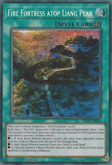 Fire Fortress atop Liang Peak [FIGA-EN018] Secret Rare | Good Games Morley