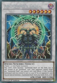 Archfiend's Call [FIGA-EN032] Secret Rare | Good Games Morley