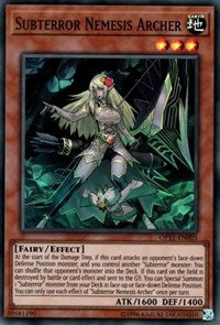 Subterror Nemesis Archer [OP11-EN005] Super Rare | Good Games Morley