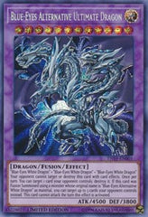 Blue-Eyes Alternative Ultimate Dragon [TN19-EN001] Prismatic Secret Rare | Good Games Morley