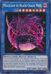 Magician of Black Chaos MAX [TN19-EN002] Prismatic Secret Rare | Good Games Morley