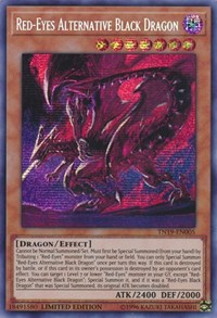 Red-Eyes Alternative Black Dragon [TN19-EN005] Prismatic Secret Rare | Good Games Morley