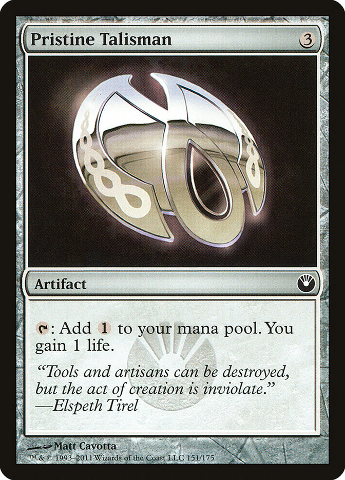 Pristine Talisman (Game Day) [New Phyrexia Promos] | Good Games Morley