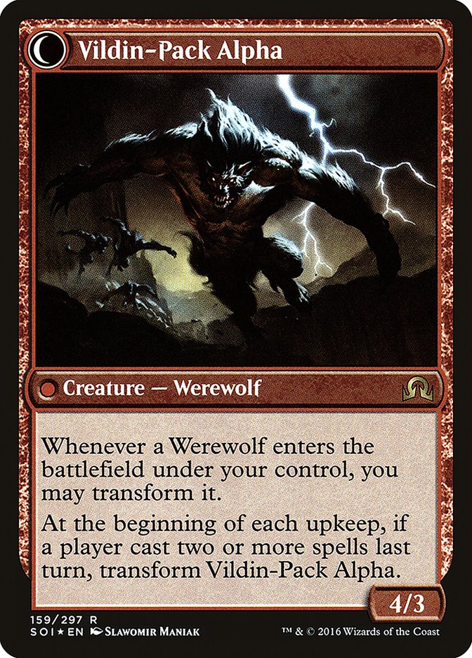 Geier Reach Bandit // Vildin-Pack Alpha [Shadows over Innistrad Prerelease Promos] | Good Games Morley