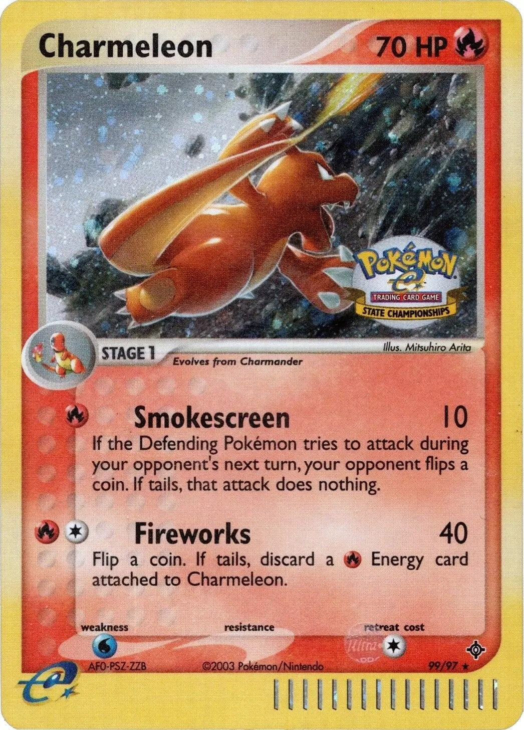 Charmeleon (99/97) (State Championship) [EX: Dragon] | Good Games Morley