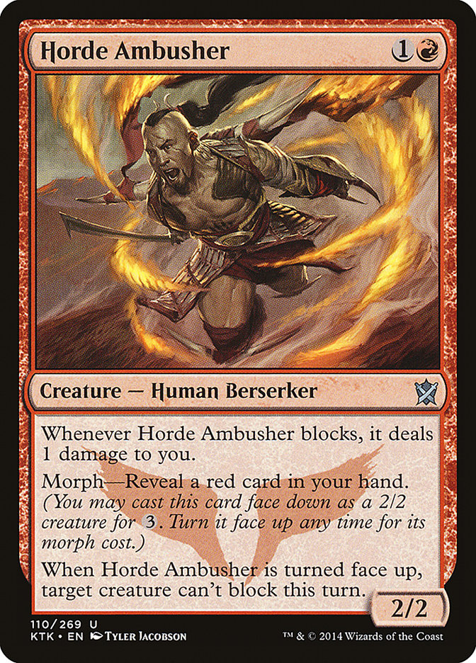 Horde Ambusher [Khans of Tarkir] | Good Games Morley