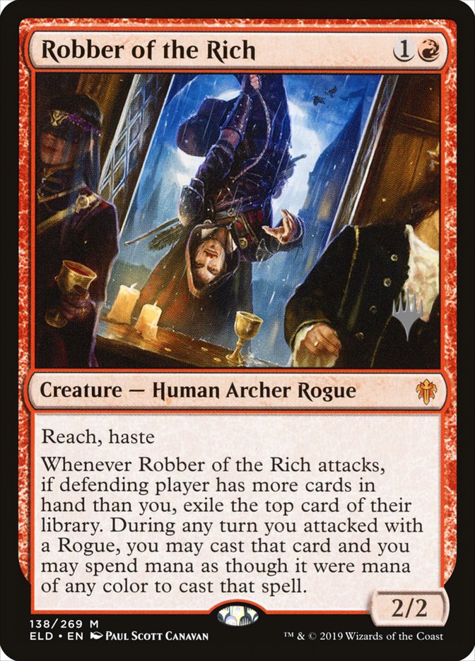 Robber of the Rich (Promo Pack) [Throne of Eldraine Promos] | Good Games Morley