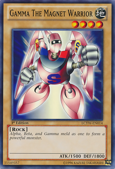 Gamma the Magnet Warrior [LCYW-EN014] Common | Good Games Morley