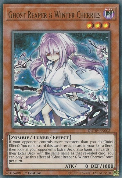 Ghost Reaper & Winter Cherries [DUDE-EN002] Ultra Rare | Good Games Morley