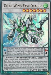 Clear Wing Fast Dragon [DUDE-EN011] Ultra Rare | Good Games Morley
