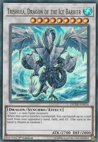 Trishula, Dragon of the Ice Barrier [DUDE-EN014] Ultra Rare | Good Games Morley