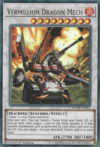 Vermillion Dragon Mech [DUDE-EN015] Ultra Rare | Good Games Morley