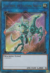 Gaia Saber, the Lightning Shadow [DUDE-EN022] Ultra Rare | Good Games Morley