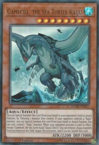 Gameciel, the Sea Turtle Kaiju [DUDE-EN037] Ultra Rare | Good Games Morley