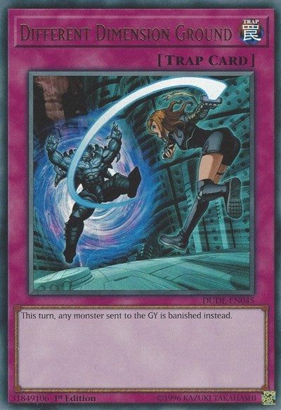 Different Dimension Ground [DUDE-EN045] Ultra Rare | Good Games Morley