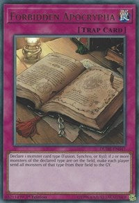 Forbidden Apocrypha [DUDE-EN047] Ultra Rare | Good Games Morley