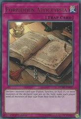 Forbidden Apocrypha [DUDE-EN047] Ultra Rare | Good Games Morley