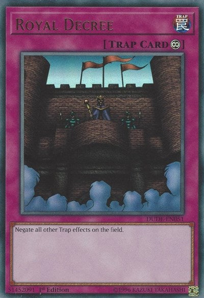 Royal Decree [DUDE-EN051] Ultra Rare | Good Games Morley