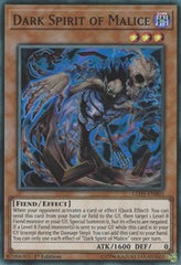 Dark Spirit of Malice [LED5-EN003] Super Rare | Good Games Morley