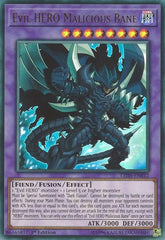 Evil HERO Malicious Bane [LED5-EN012] Ultra Rare | Good Games Morley