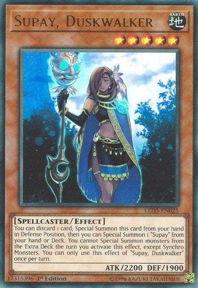 Supay, Duskwalker [LED5-EN025] Ultra Rare | Good Games Morley