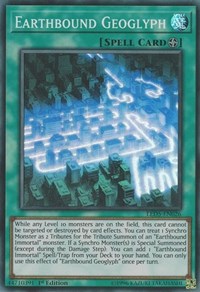 Earthbound Geoglyph [LED5-EN026] Super Rare | Good Games Morley