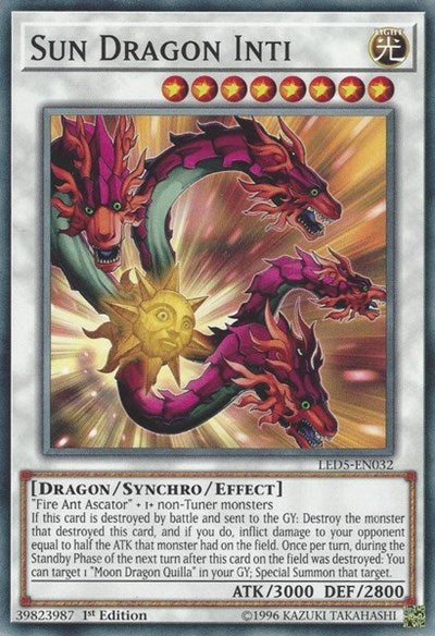 Sun Dragon Inti [LED5-EN032] Common | Good Games Morley