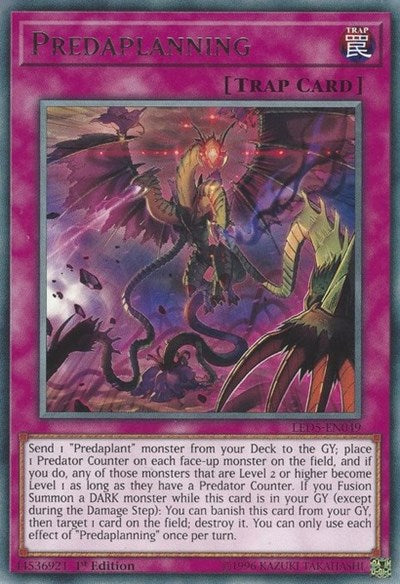 Predaplanning [LED5-EN049] Rare | Good Games Morley