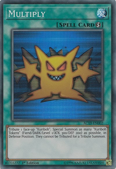 Multiply [AC19-EN002] Super Rare | Good Games Morley
