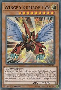 Winged Kuriboh LV9 [AC19-EN005] Super Rare | Good Games Morley