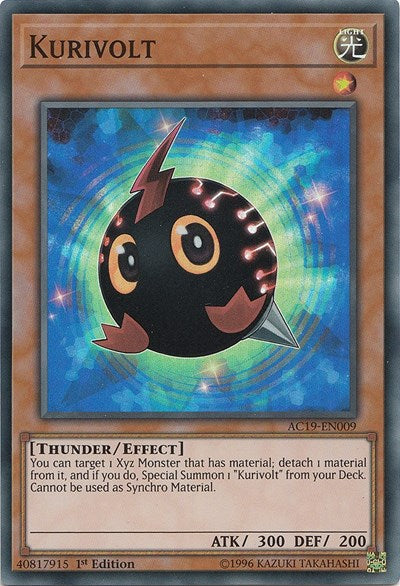 Kurivolt [AC19-EN009] Super Rare | Good Games Morley