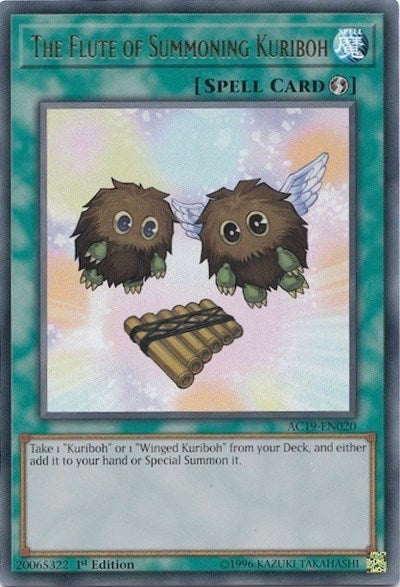 The Flute of Summoning Kuriboh [AC19-EN020] Ultra Rare | Good Games Morley