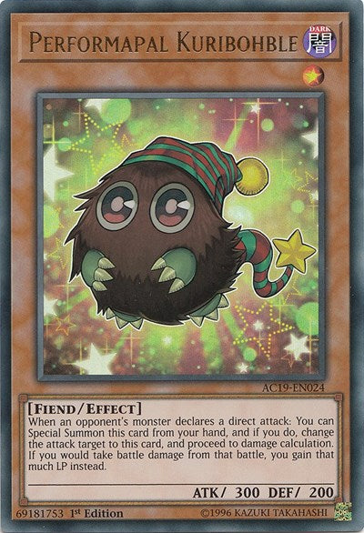 Performapal Kuribohble [AC19-EN024] Ultra Rare | Good Games Morley