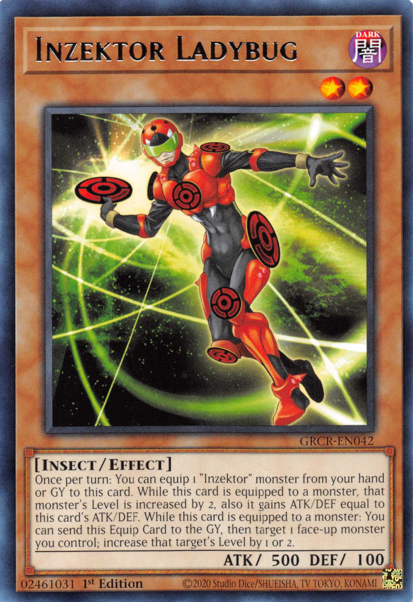Inzektor Ladybug [GRCR-EN042] Rare | Good Games Morley