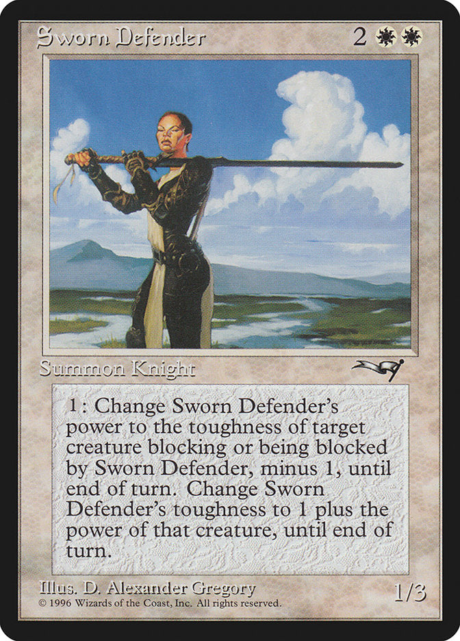 Sworn Defender [Alliances] | Good Games Morley