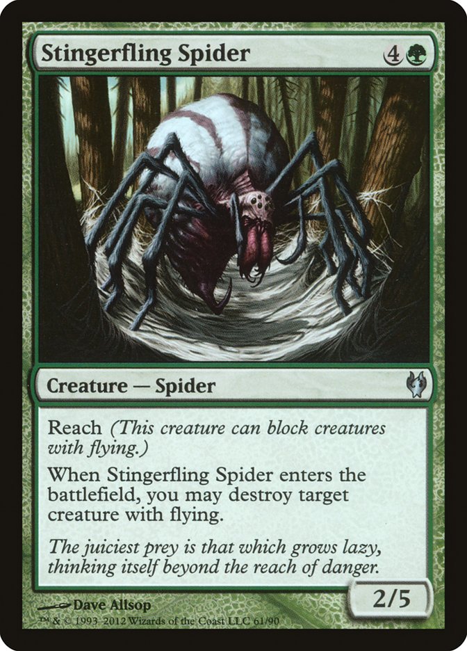 Stingerfling Spider [Duel Decks: Izzet vs. Golgari] | Good Games Morley